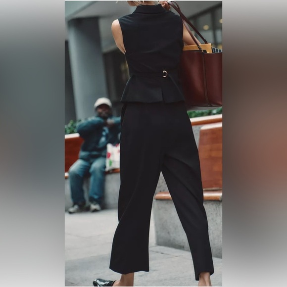 🔥🔥zara matching wide jumpsuit - Picture 3 of 5